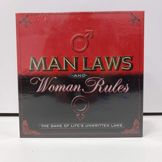 Man Laws & Woman Rules Board Game image number 1