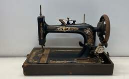 Vintage New Home Sewing Machine-FOR PARTS OR REPAIR, SOLD AS IS