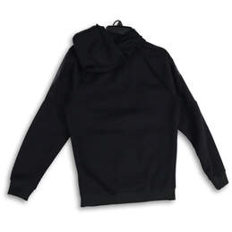 Womens Black Long Sleeve Activewear Full-Zip Hoodie Size Small alternative image