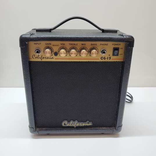 California Amps CG-15 Guitar Amplifier 15 Watts (Untested) image number 1