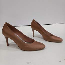 Antonio Melani Roxy605 Rose Satin Pink/Beige Heels/Pumps Size 8M IOB alternative image