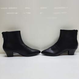 Clarks Women's Teresa Black Leather Fashion Boot US Size 9.5/ UK 7