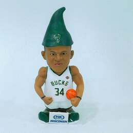 Milwaukee Bucks Giannis Antetokounmpo Mean Mug Gnome Bobblehead Figure IOB alternative image
