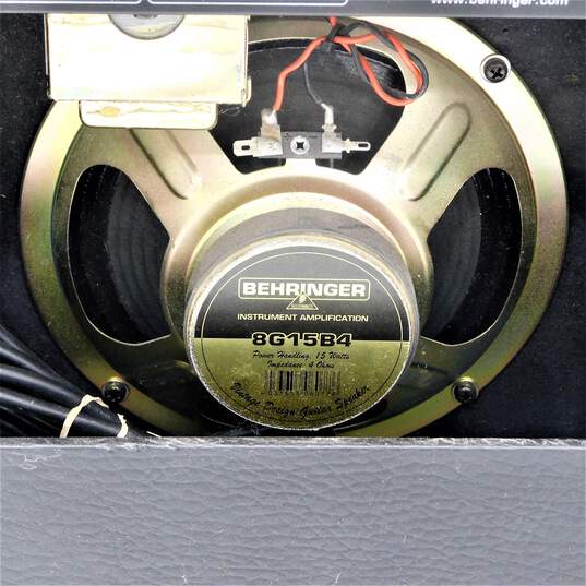 Behringer Brand V-Tone GM108 Model Analog Modeling Amplifier w/ Power Cable image number 5