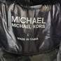 Michael Kors Women Black Quilted Faux Fur Vest L image number 3