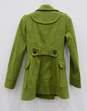 Women's Miss Sixty Green Mid Length Wool Coat Size Extra Small image number 2