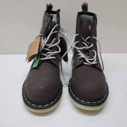 Dr Martens Industrial Steel Toe Slip Resistant Safety Shoe Boot EH Womens Size 9