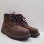 Timber;land 3034 Pro Pit 6 inch Brown Leather Steel Toe Work Boots Men's Size 10 W image number 3