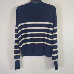 Goelia Women Blue Cardigan Sweater Sz 10 NWT alternative image