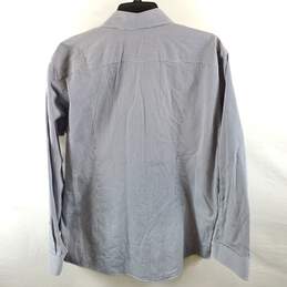 Hugo Boss Men Blue Stripe Button Up Shirt XL alternative image
