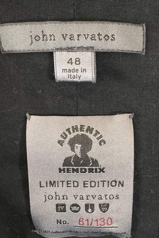 John Varvatos Black Vest - Size 48 image number 3
