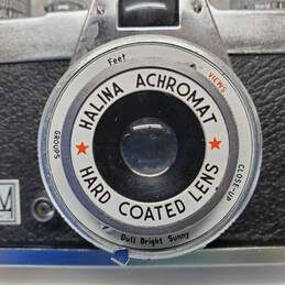 Vintage Halina Achromat Hard Coated Lens SLR Camera in Leather Cover P/R alternative image