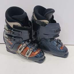 Men's Blue & Brass Tone Nordica Ski Boots Size 28.5 US 11.5 alternative image