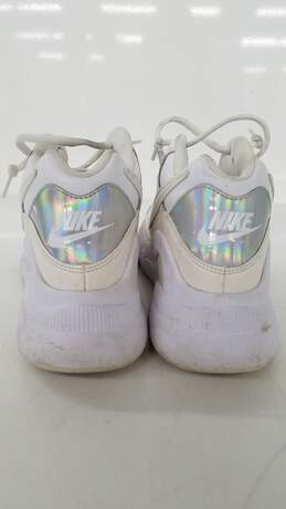 Nike Men's White/Holographic Sneakers SZ 9 alternative image
