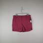 NWT Womens Rosette Wash Flat Front Slash Pockets Chino Shorts Size 14 image number 1