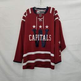 Reebok Washington Capitals Winter Classic Hockey Jersey Size Large