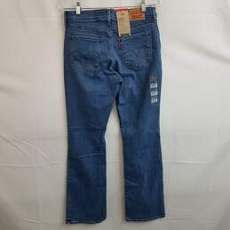 Levi's Classic Bootcut medium blue wash denim jeans women's 29 x 32 long alternative image