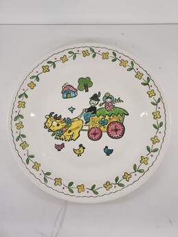 Poppy Trail Happy Time Hand Painted Plate