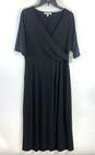 Chaus Women Black Casual Dress L image number 1