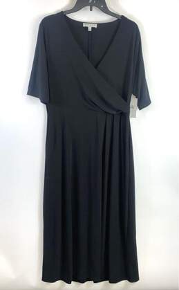 Chaus Women Black Casual Dress L