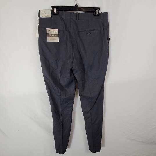 Perry Ellis Men Gray Dress Pants Sz 34x32 NWT image number 2