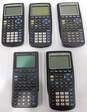 Set of Assorted Texas Instruments Brand Graphing Calculators (6) image number 2