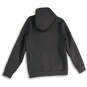Mens Gray Heather Long Sleeve Zip Pocket Pullover Hoodie Size Medium image number 2