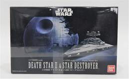 Sealed Bandai Star Wars Death Star II & Star Destroyer Model Kit