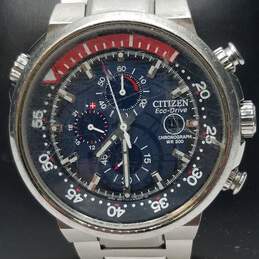 Citizen B612 Citizen Eco-Drive B612 47mm Blue Dial Chromo Watch 185g alternative image