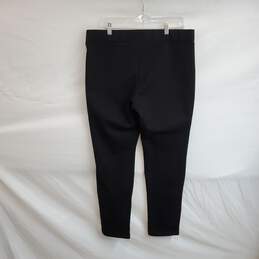 MICHAEL Michael Kors Black Faux Leather Leggings WM Size L alternative image