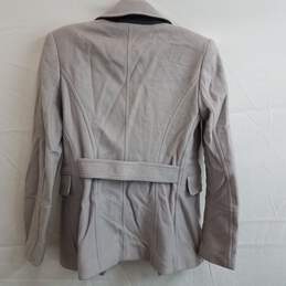 Armani Exchange Double Breasted Wool Blend Jacket Grey Size XS alternative image