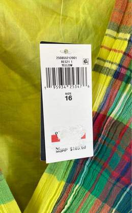 Lauren Ralph Lauren Multicolor Plaid Casual Dress - Size 16 alternative image