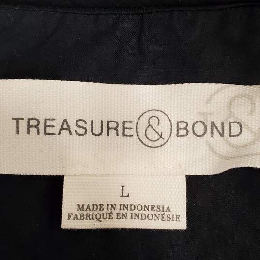 Treasure & Bond Women Plaid Jacket L NWT image number 3