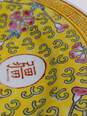 Yellow & Red Asian Porcelain Plate image number 6