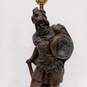 Vintage Gladiator Sculpture Lamp image number 3