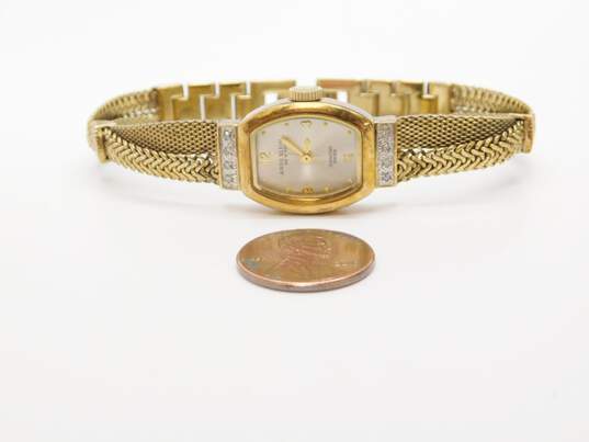 Women's Anne Klein New York Swiss Made 753S Diamond Accent Analog Watch image number 4