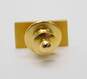 10K Gold Norfolk Southern Black Enamel Rectangle Service Pin 1.7g image number 2