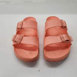 Birkenstock Arizona EVA Peach Slide Sandals Men's Size 5/Women's Size 7