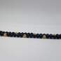 14k Gold Onyx Beaded 20 Inch Necklace 24.4g image number 7
