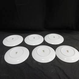 Bundle of 6 White Noritake China Plates alternative image