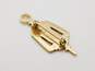 Vintage 10k Yellow Gold Brooch Pin 4.5g image number 2