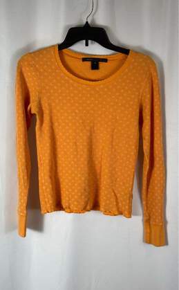 Marc Jacobs Orange Long Sleeve - Size Small