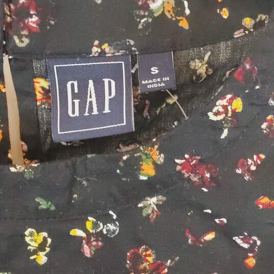 GAP Women Floral Print Blouse S NWT image number 4