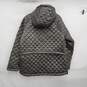 NWT BCBGMAAXAZRIA WM's Eco Friendly Silver Tone Hooded Puffer Jacket Size L image number 2