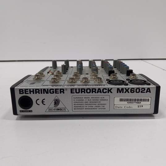 Behringer Eurorack MX602A Powered Mixer image number 4