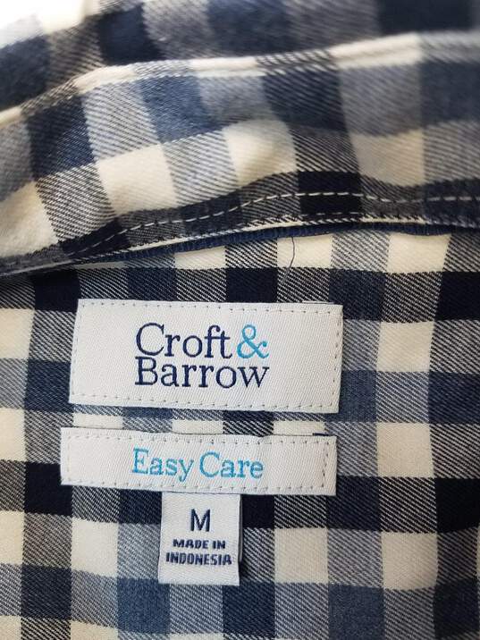 Croft & Barrow Men's Check L/S Button up Shirt Size M image number 5