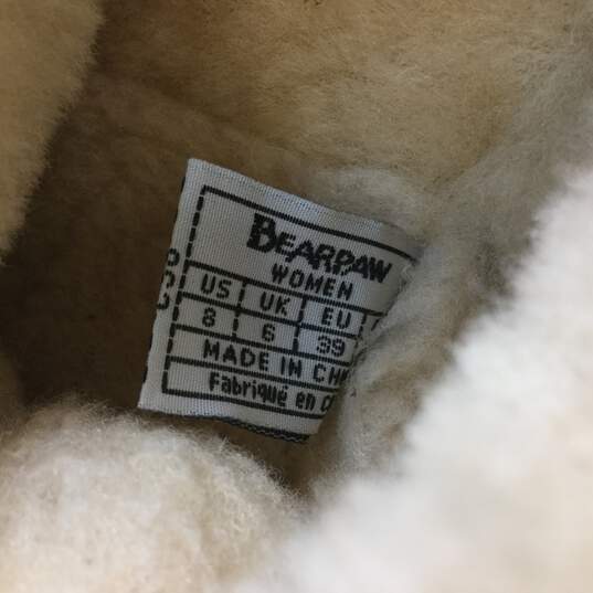 Bearpaw Shearling  Boots Women sz 8 Brown image number 7