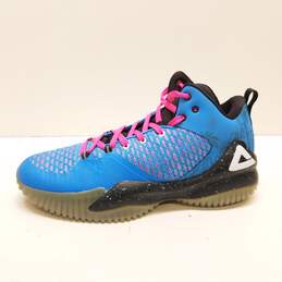 Peak Lou Williams Streetball Master Blue Pink Athletic Shoes Men's Size 11 alternative image