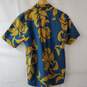 Patagonia Cotton Floral Short Sleeve Button Up Shirt M image number 2
