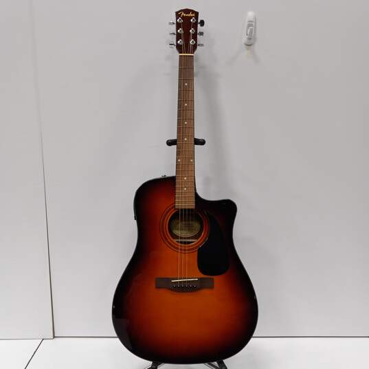 Fender CD-60CE Electric Acoustic Guitar W/ Case image number 2